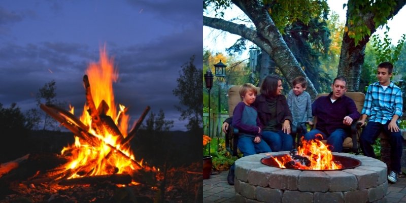 Difference Between a Campfire and a Bonfire? | Campfire vs Bonfire | Walden Backyards