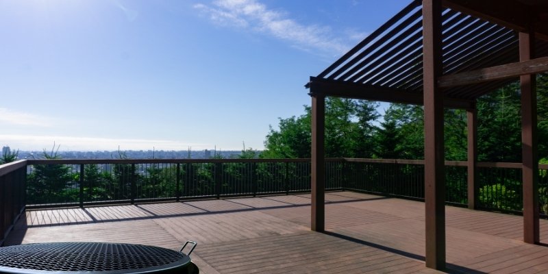 Can I Put A Fire Pit On My Wood Deck? - Walden Backyards