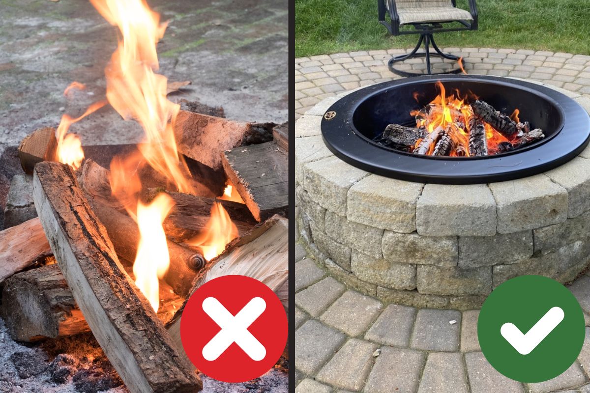Wood Burning Fire Pit Dos and Don'ts