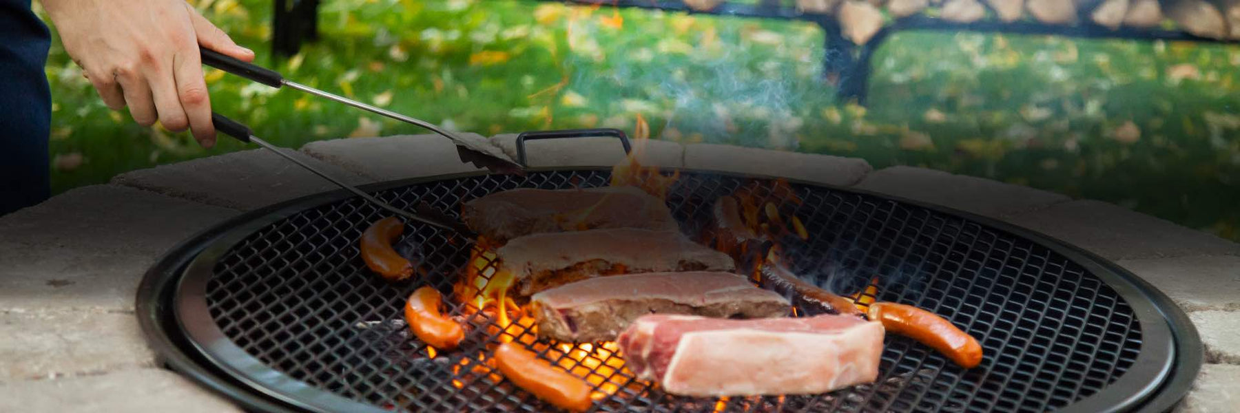 Cook Over BBQ & Cooking over Fire Pits
