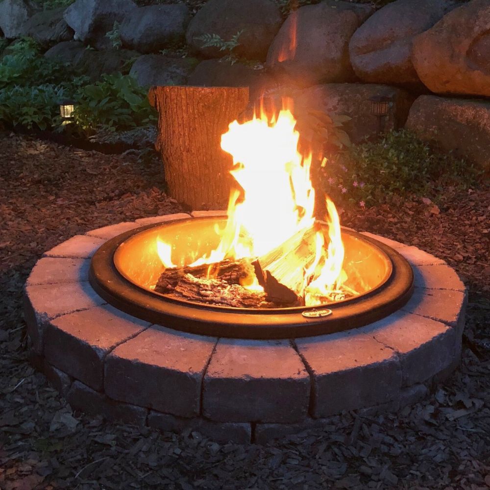 Custom Steel Fire Pit Insert