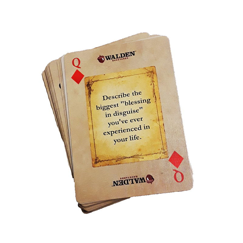 Fire-side Chats™ Conversation Starter Playing Cards