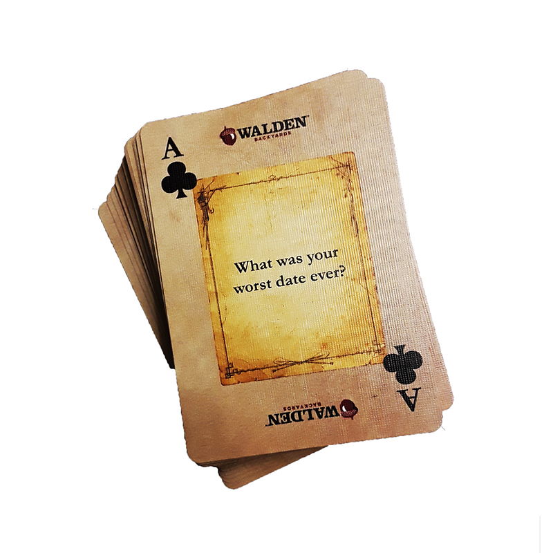 Fire-side Chats™ Conversation Starter Playing Cards