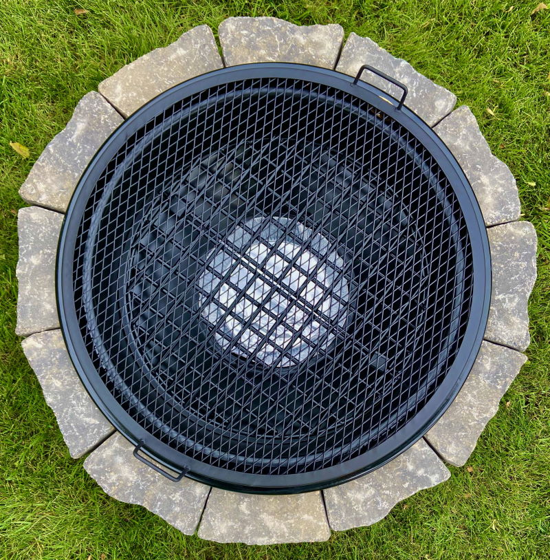 fire pit grill grate - walden backyards - legacy